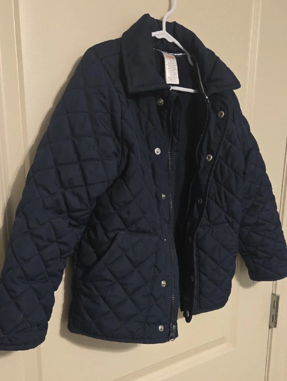 Gymboree Navy Quilted Puffer Jacket for Kids
